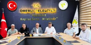 Ömerli belediyesi ile Hizmet-iş Sendikası arasında işçiler için maaşlara ek