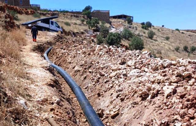 Taşköy’de kanalizasyon sorunu çözüldü