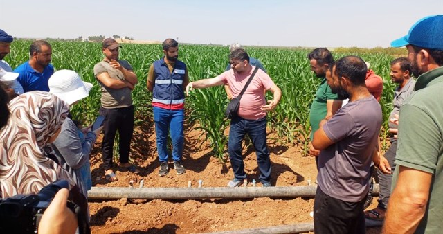 Kızıltepe’de Tasarruflu Sulama Yöntemleri Eğitimi