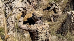 55 mağara, sığınak ve barınma alanı imha edildi