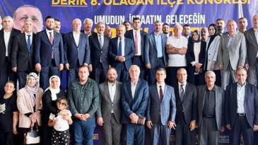 AK Parti Artuklu, Mazıdağı ve Derik Kongreleri yapıldı