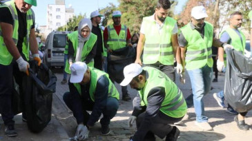 MBB’nin temizlik seferbeliği Mazıdağı ile devam etti