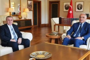 Midyat Belediye Başkanı Veysi Şahin, Kültür ve Turizm Bakanı Mehmet