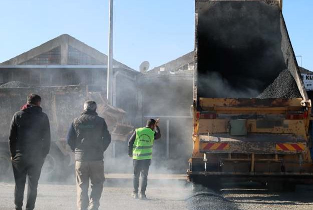 Sanayi Sitesinin Yol Sorunu Çözüldü