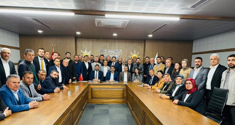 AK Parti Teşkilat Başkan Yardımcısı Hakan Aksu Mardin’de Teşkilatla Buluştu