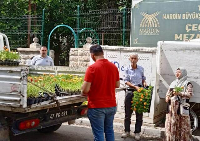 Mardin’in Kızıltepe İlçe Belediyesi Park ve Bahçeler Müdürlüğü, ilçedeki çeşitli