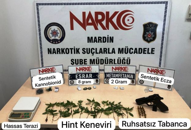 Mardin Narkotik Şubenin “Sokak Temizliği” adını verdiği operasyonlarla son bir