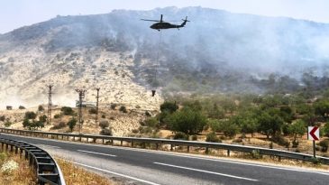 Yangın kontrol altına alındı