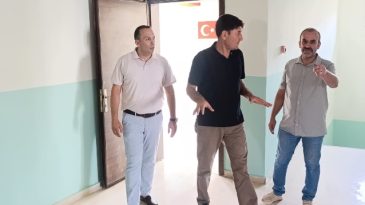 Mazıdağı’nda Okullara Bakım ve Onarım 