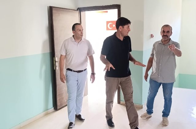 Mazıdağı’nda Okullara Bakım ve Onarım 