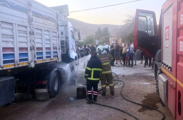 Tır’ın yakıt deposunda meydana gelen patlamada 10 yaşındaki çocuk hayatını kaybetti