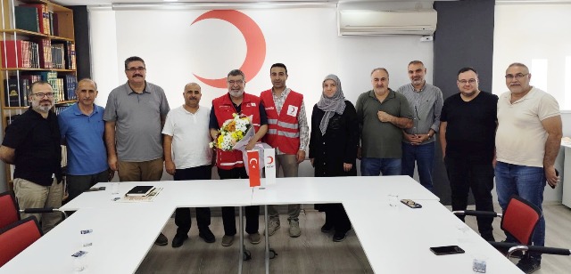 Kızılay Mardin İl Başkanlığı’nda Görev Değişimi