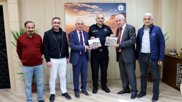 Gazetecilerden Emniyet Müdürü Recep Tecimer’e Ziyaret