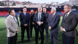Vali Akkoyun, Stadyumu’ndaki Çalışmaları Yerinde İnceledi