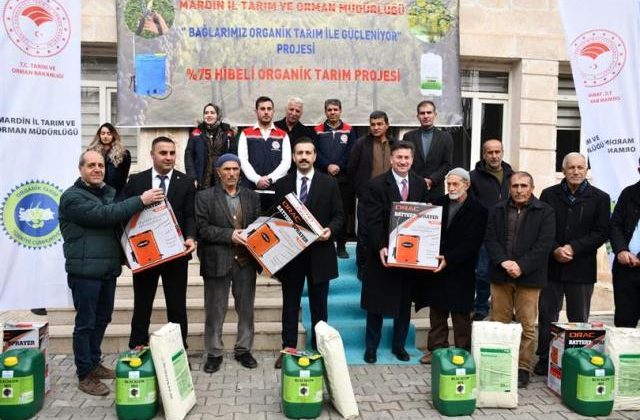 Bağlarımız Organik Tarımla Güçleniyor Projesi Mazıdağı’nda Hayata Geçirildi