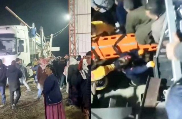 Mısır kurutma silosu çöktü: Bir işçi öldü