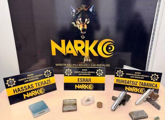 Artuklu ve Midyat’ta Narkotik Operasyonu