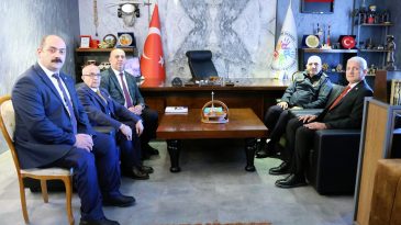 RECEP TECİMER’DEN MARDİN ENGELLİLER DERNEĞİ’NE ZİYARET