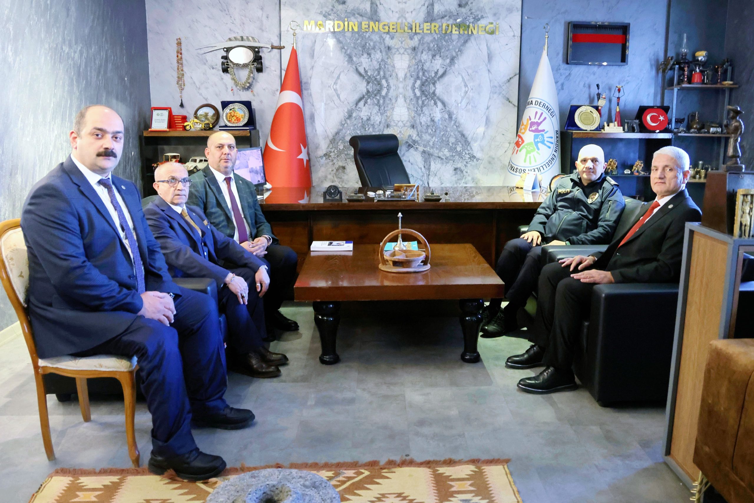 Mardin İl Emniyet Müdürü Recep Tecimer’den Mardin Engelliler Sosyal Yardımlaşma
