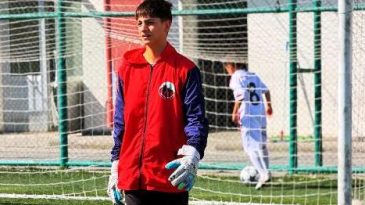 Mardinli Genç Kaleci U14 Milli Takım Seçmelerinde