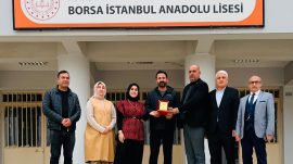 MARDİN BORSA İSTANBUL LİSESİNDEN ENGELLİLERE DESTEK