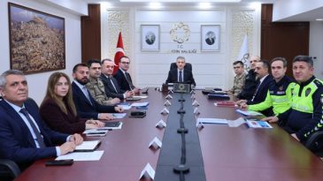 Mardin’de Ramazan Bayramı Tedbirleri Toplantısı 