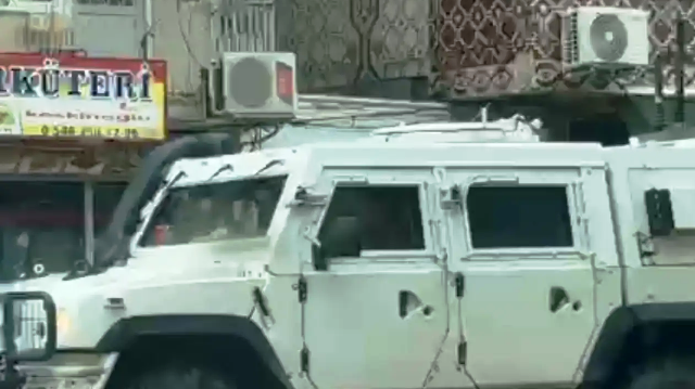 Mardin’in Nusaybin ilçesinde, Irak’tan çekilen NATO unsurlarına ait olduğu değerlendirilen