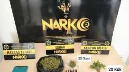 Artuklu’da Uyuşturucu ve Silah Ele Geçirildi