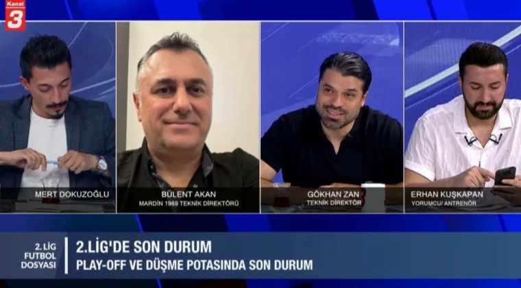 Gökhan Zan: “Mardin, oynadığı futbolla üst ligi hak ediyor”