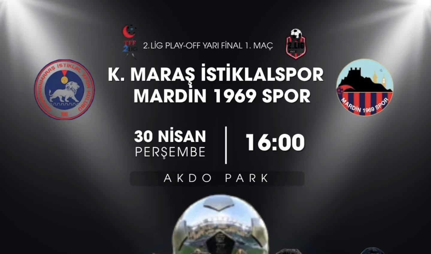 Mardin 1969 Spor’un Play-Off heyecanı ekranlara taşınıyor, taraftarlar 15 Temmuz