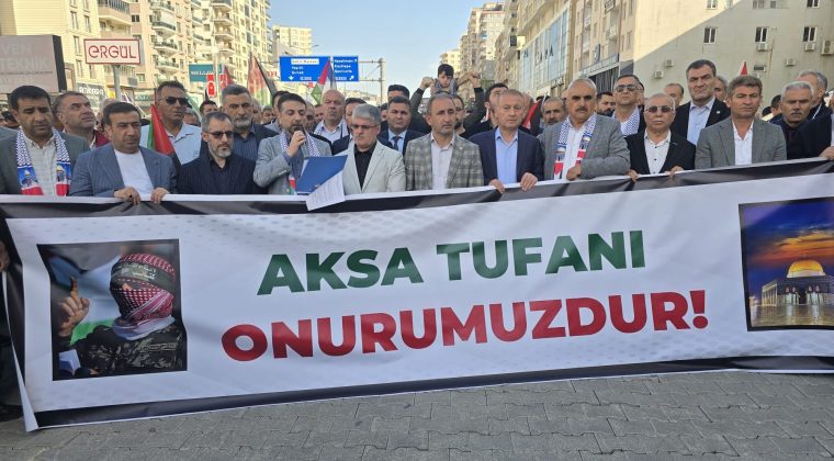 MARDİN STK PLATFORMU’NDAN GAZZE İÇİN ORTAK SES: BASIN AÇIKLAMASI 5 DİLDE OKUNDU