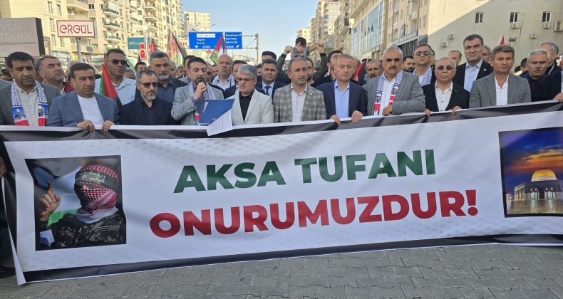 MARDİN STK PLATFORMU’NDAN GAZZE İÇİN ORTAK SES: BASIN AÇIKLAMASI 5 DİLDE OKUNDU