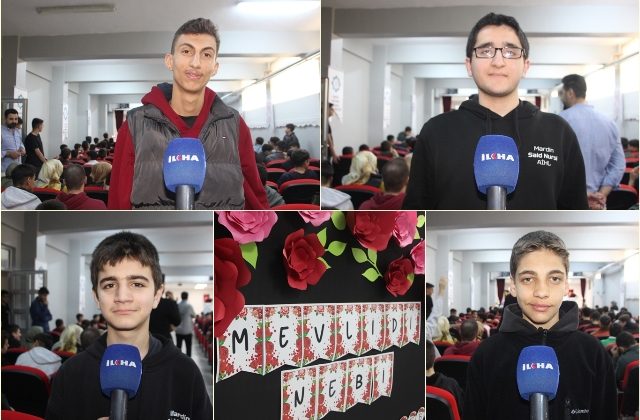 İmam Hatip öğrencileri: Ahlaklı bir nesil için Hazreti Muhammed Aleyhisselam’ı örnek almak lazım