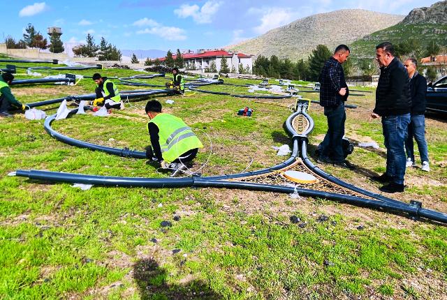 Savur Belediyesi tarafından yürütülen peyzaj ve kent estetiği çalışmaları kapsamında