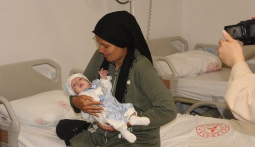 Video-Mardin’de 37 haftalık Reyyan bebek, diyafram hernisi ameliyatı ile sağlığına kavuştu