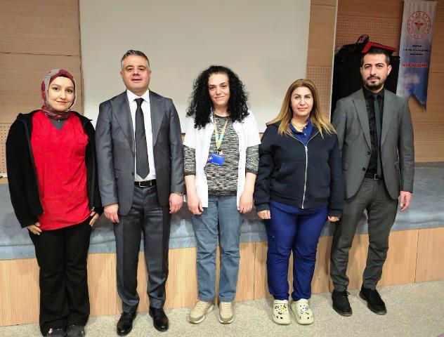Mardin Eğitim ve Araştırma Hastanesi’nde Ebeler Haftası dolayısıyla anlamlı bir