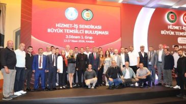 HAK-İŞ’in 3. Büyük Temsilci Buluşması Antalya’da Gerçekleştirildi