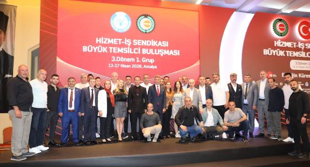 HAK-İŞ’in 3. Büyük Temsilci Buluşması Antalya’da Gerçekleştirildi