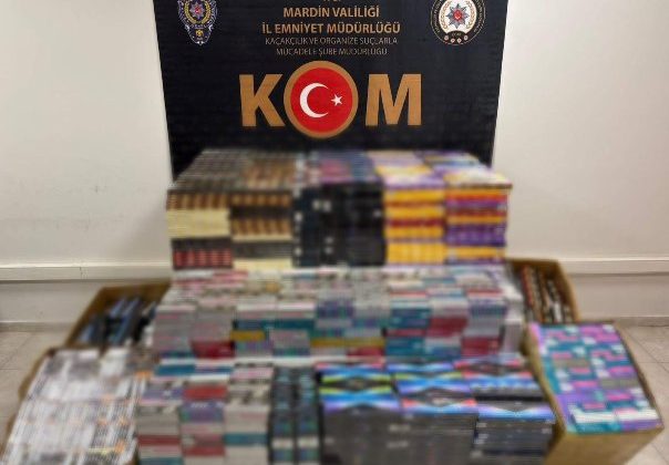 Artuklu’da Kaçak Sigara Operasyonu