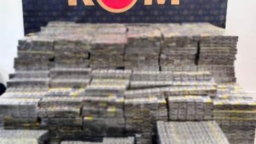 Savur’da Kaçak Sigara Operasyonu
