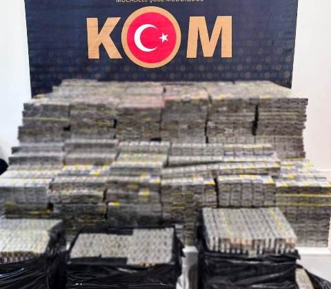 Savur’da Kaçak Sigara Operasyonu