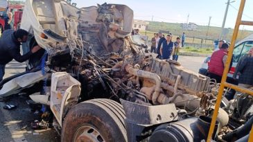 Mardin’de kamyon kaza yaptı: Sürücü hayatını kaybetti