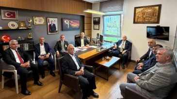 Milletvekili Kılıç, Ziraat Odası Başkanlarını TBMM’de ağırladı