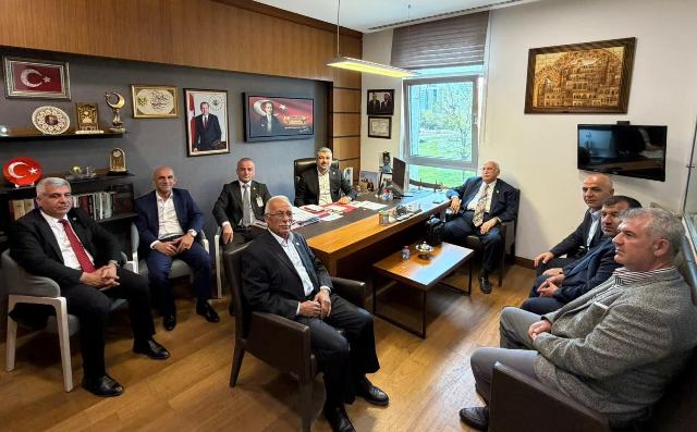 Milletvekili Kılıç, Ziraat Odası Başkanlarını TBMM’de ağırladı