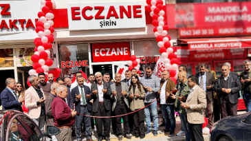ŞİRİN ECZANESİ DUALARLA HİZMETE GİRDİ