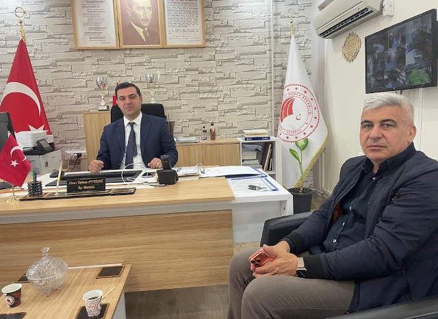 Savur İlçe Tarım Müdürü Civan Turhan Ayyıldız ile Savur Ziraat