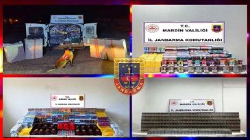Mardin’de Kaçak Tütün Operasyonu