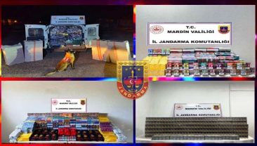 Mardin’de Kaçak Tütün Operasyonu