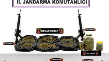 Jandarmadan Zehir Tacirlerine Darbe