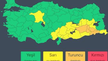 İçişleri Bakanlığı: Birçok ilde kuvvetli ve şiddetli sağanak bekleniyor